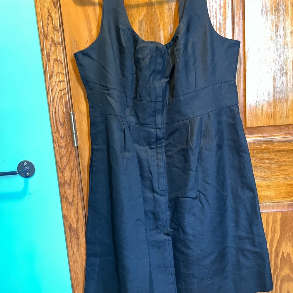 J. Crew Black Strappy Mini Dress - Picture 2 of 5